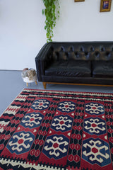 old rug, antique rug, earthy colors, bold colors, turkish rug, vintage rug, flat weave, kilim rug, large area rug, square rug, Wild Shaman, Portland, Oregon, rug store, rug shop, local shop