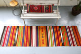 Vintage Anatolian Kilim Runner 2.4ftx8.4ft
