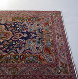 Vintage Turkish rug in a living room setting, pile rug, Turkish rug, vintage rug, portland, rug shop, bright colors, wild shaman, soft rug, bold color, Portland, Oregon, rug store, rug shop, local shop, antique rug,