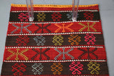 Vintage Anatolian Kilim Runner 2.5ftx8.8ft