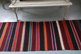 Vintage Anatolian Kilim Runner 2.2ftx8.2ft