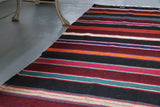 Vintage Anatolian Kilim Runner 2.2ftx8.2ft
