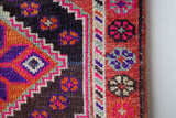 pile rug runner, Turkish rug, vintage rug, portland, rug shop, bright colors, wild shaman, runner rug, bold color, Portland, Oregon, rug store, rug shop, local shop, hallway runner, skinny runner