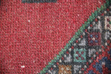 Vintage Turkish Faded Anatolian Runner Rug 3ftx9.10ft