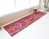 pile rug runner, Turkish rug, vintage rug, portland, rug shop, bright colors, wild shaman, runner rug, bold color, Portland, Oregon, rug store, rug shop, local shop, hallway runner, skinny runner