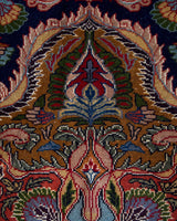 Vintage Turkish rug in a living room setting, pile rug, Turkish rug, vintage rug, portland, rug shop, bright colors, wild shaman, soft rug, bold color, Portland, Oregon, rug store, rug shop, local shop, antique rug,