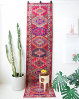 pile rug runner, Turkish rug, vintage rug, portland, rug shop, bright colors, wild shaman, runner rug, bold color, Portland, Oregon, rug store, rug shop, local shop, hallway runner, skinny runner