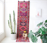 pile rug runner, Turkish rug, vintage rug, portland, rug shop, bright colors, wild shaman, runner rug, bold color, Portland, Oregon, rug store, rug shop, local shop, hallway runner, skinny runner