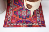 pile rug runner, Turkish rug, vintage rug, portland, rug shop, bright colors, wild shaman, runner rug, bold color, Portland, Oregon, rug store, rug shop, local shop, hallway runner, skinny runner