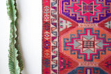 pile rug runner, Turkish rug, vintage rug, portland, rug shop, bright colors, wild shaman, runner rug, bold color, Portland, Oregon, rug store, rug shop, local shop, hallway runner, skinny runner