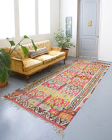 old rug, antique rug, earthy colors, faded colors, Turkish rug, vintage rug, flat weave, kilim rug, large area rug, square rug, Wild Shaman, Portland, Oregon, rug store, rug shop, local shop