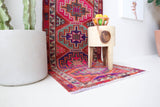 pile rug runner, Turkish rug, vintage rug, portland, rug shop, bright colors, wild shaman, runner rug, bold color, Portland, Oregon, rug store, rug shop, local shop, hallway runner, skinny runner