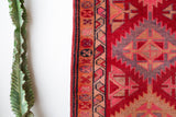 pile rug runner, Turkish rug, vintage rug, portland, rug shop, bright colors, wild shaman, runner rug, bold color, Portland, Oregon, rug store, rug shop, local shop, hallway runner, skinny runner