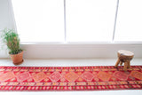 pile rug runner, Turkish rug, vintage rug, portland, rug shop, bright colors, wild shaman, runner rug, bold color, Portland, Oregon, rug store, rug shop, local shop, hallway runner, skinny runner