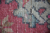Vintage Turkish Faded Anatolian Runner Rug 3ftx9ft