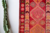 pile rug runner, Turkish rug, vintage rug, portland, rug shop, bright colors, wild shaman, runner rug, bold color, Portland, Oregon, rug store, rug shop, local shop, hallway runner, skinny runner