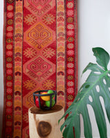 pile rug runner, Turkish rug, vintage rug, portland, rug shop, bright colors, wild shaman, runner rug, bold color, Portland, Oregon, rug store, rug shop, local shop, hallway runner, skinny runner