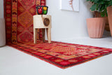 pile rug runner, Turkish rug, vintage rug, portland, rug shop, bright colors, wild shaman, runner rug, bold color, Portland, Oregon, rug store, rug shop, local shop, hallway runner, skinny runner