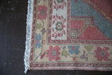 Vintage Faded Anatolian Rug 3.2ftx6.7ft