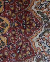 Vintage Turkish rug in living room setting, old rug, antique rug, pastel colors, faded colors, Turkish rug, vintage rug, soft rug, Portland, Oregon, rug store, rug shop, local shop