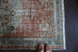 Vintage Turkish Southern Anatolian Rug 3.4ftx6.3ft