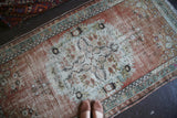 Vintage Turkish Southern Anatolian Rug 3.4ftx6.3ft
