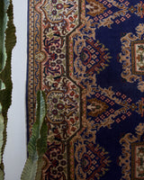 Vintage Turkish rug in a living room setting, pile rug, Turkish rug, vintage rug, portland, rug shop, bright colors, wild shaman, soft rug, bold color, Portland, Oregon, rug store, rug shop, local shop, antique rug