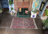 Vintage Van Kilim 4.7ftx7.2ft