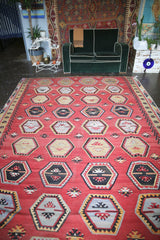 Old Sivas Sarkisla Kilim 7.9ftx10.6ft