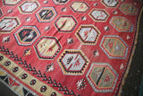 Old Sivas Sarkisla Kilim 7.9ftx10.6ft