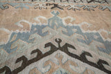 Old Oushak Kilim 9ftx10.7ft