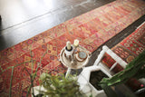 Old Kurdish Herki Runner 2.11ftx14.2ft