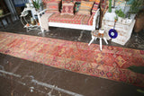 Old Kurdish Herki Runner 2.11ftx14.2ft