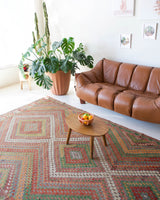 old rug, antique rug, earthy colors, faded colors, Turkish rug, vintage rug, flat weave, kilim rug, large area rug, square rug, Wild Shaman, Portland, Oregon, rug store, rug shop, local shop