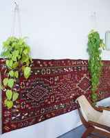 old rug, antique rug, earthy colors, bold colors, turkish rug, vintage rug, flat weave, kilim rug, large area rug, square rug, Wild Shaman, Portland, Oregon, rug store, rug shop, local shop