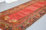 Old Anatolian Runner Rug 5.3ftx13ft