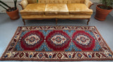 pile rug, Turkish rug, vintage rug, portland, rug shop, bright colors, wild shaman, area rug, red rug, mini rug, bold color, Portland, Oregon, rug store, rug shop, local shop