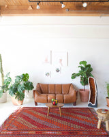 Turkish rug, vintage rug, flat weave, kilim rug, large area rug, square rug, Wild Shaman, Portland, Oregon, rug store, rug shop, local shop, bright colors, area rug, bold color