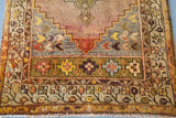 Old Anatolian Runner Rug 2.11ftx9.6ft