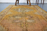 Old Anatolian Runner Rug 2.11ftx9.6ft