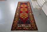 Vintage Kayseri Yahyali Runner 3.3ftx9.8ft