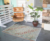 Vintage Anatolian Rug 3.5ftx5.7ft