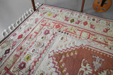 old rug, antique rug, earthy colors, faded colors, Turkish rug, vintage rug, soft rug, Portland, Oregon, rug store, rug shop, local shop