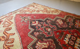 Vintage Anatolian Runner Rug 2.11ftx10.7ft
