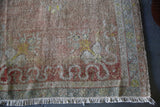 Vintage Faded Anatolian Rug 2.9ftx6ft