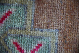 Vintage Kurdish  Herki Runner 2.9ftx11.7ft