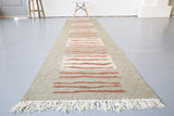 Vintage Aegean Kilim Runner 2.6ftx12.3ft