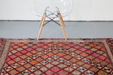 Old Anatolian Cicim Kilim 4.5ftx5.10ft