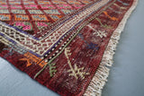 Old Anatolian Cicim Kilim 4.5ftx5.10ft