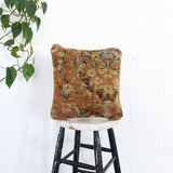 Turkish Pile Rug Pillow 16"x16"